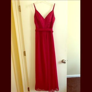 Vera Wang bridesmaid / prom Gown Apple color